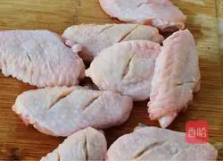 Garlic Honey Sauce Illustration of how to make chicken wings 3