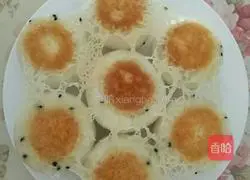 Illustration of how to make ice flower fried buns 15