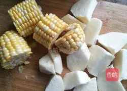 Cordyceps flower, corn, yam and bone soup recipe 2