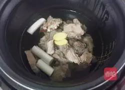 Yam, corn and pork ribs soup recipe 5