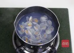 Illustration of how to make steamed eggs with clams 1