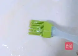 Illustration of how to make ham sausage and ghee cake 4