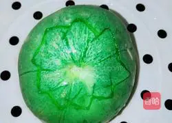 Illustration of how to make steamed eggs with green melon 6