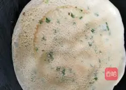 Illustration of how to make fragrant scallion pancakes 8