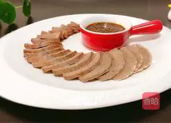 Illustration of how to make pig heart with garlic sauce 1