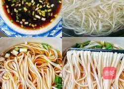 Illustration of how to make Yangchun noodles 2