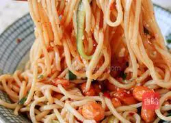  Illustration of how to make spicy and sour cold noodles 10