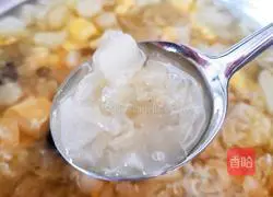 Illustration of how to make Tremella and Snow Pear Soup 4