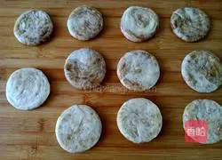 Illustration of how to make sesame seed cakes 17