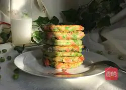 Illustration of how to make pea cake 9