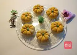 Xinwen Gourmet Pumpkin Rose Sand Bun Recipe Illustration 22