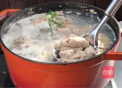 Yam, Pork Belly and Big Bone Soup Recipe Illustration 8