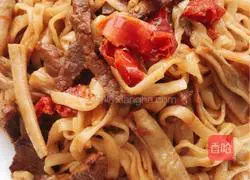 Illustration of how to make steamed noodles with dried beans 9