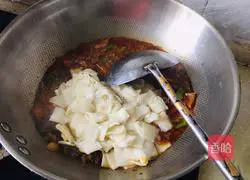 Illustration of how to make fried noodles 14