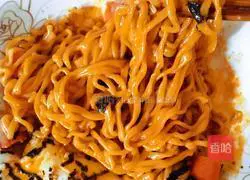 Internet celebrity turkey noodles recipe illustration 5