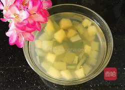How to make winter melon peel and apple soup Illustration 10