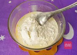 Illustration of how to make mango milk pancakes (star shape) 7