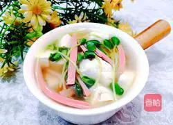 Black bean sprouts and tofu soup recipe 14