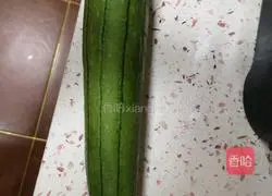 How to make loofah and egg noodles 1