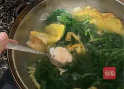 Spinach and egg soup recipe 8