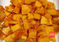 Illustration of how to make pumpkin soy milk 2