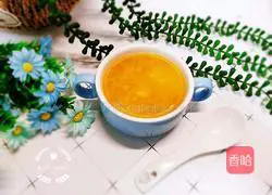 Pumpkin Corn Tremella Soup Recipe Illustration 11