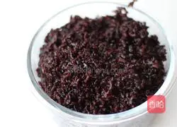 Illustration of how to make milky purple sweet potato and blood glutinous rice paste 6