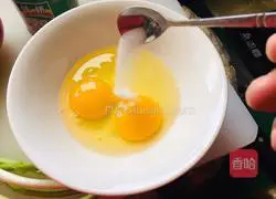 Illustration of how to make hand-made egg and tomato noodles 3