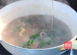 Illustration of how to make pork liver paste soup 8