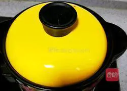 Illustration of how to make radish stick bone soup#light food and reduce fat#11