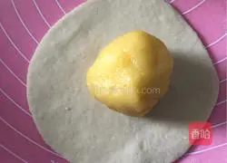 Illustration of how to make custard buns 21