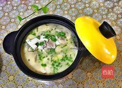 Yam and crucian carp soup recipe 9