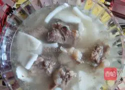 Coconut meat and coconut milk pork ribs soup recipe 4