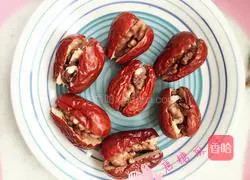 Illustration of how to make dates and walnuts (a must-have snack) 6