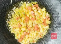 Illustration of how to make tomato noodles 2