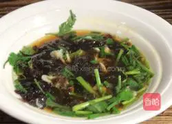 Illustration of how to make clear noodle soup 5