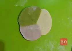 Illustration of how to make colorful dumpling skin dumplings 9