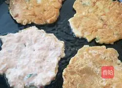 Illustration of how to make kimchi pancake 5