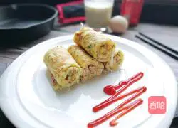 Shredded radish egg pancake ~ comprehensive nutrition recipe illustration 9