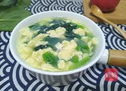 Spinach and egg soup recipe 1