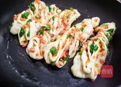 Illustration of how to make pan-fried florets 15