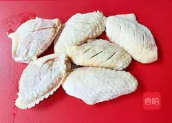 Illustration of how to make orange chicken wings 3