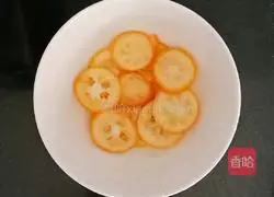 Kumquat Snow Pear Illustration of how to make water (baby food supplement) 2