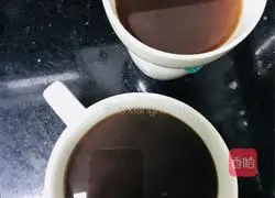 Illustration of how to make red bean and barley water 8