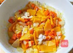 French pumpkin soup recipe illustration 7