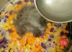 Three-color taro balls (handmade) illustration 11