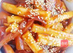 Korean spicy fried rice cake recipe 14