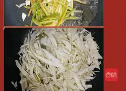 Illustration of how to make fried noodles with cabbage 4
