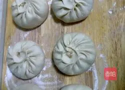 Illustration of how to make meat buns 13
