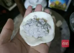 Illustration of how to make fried taro dumplings 10